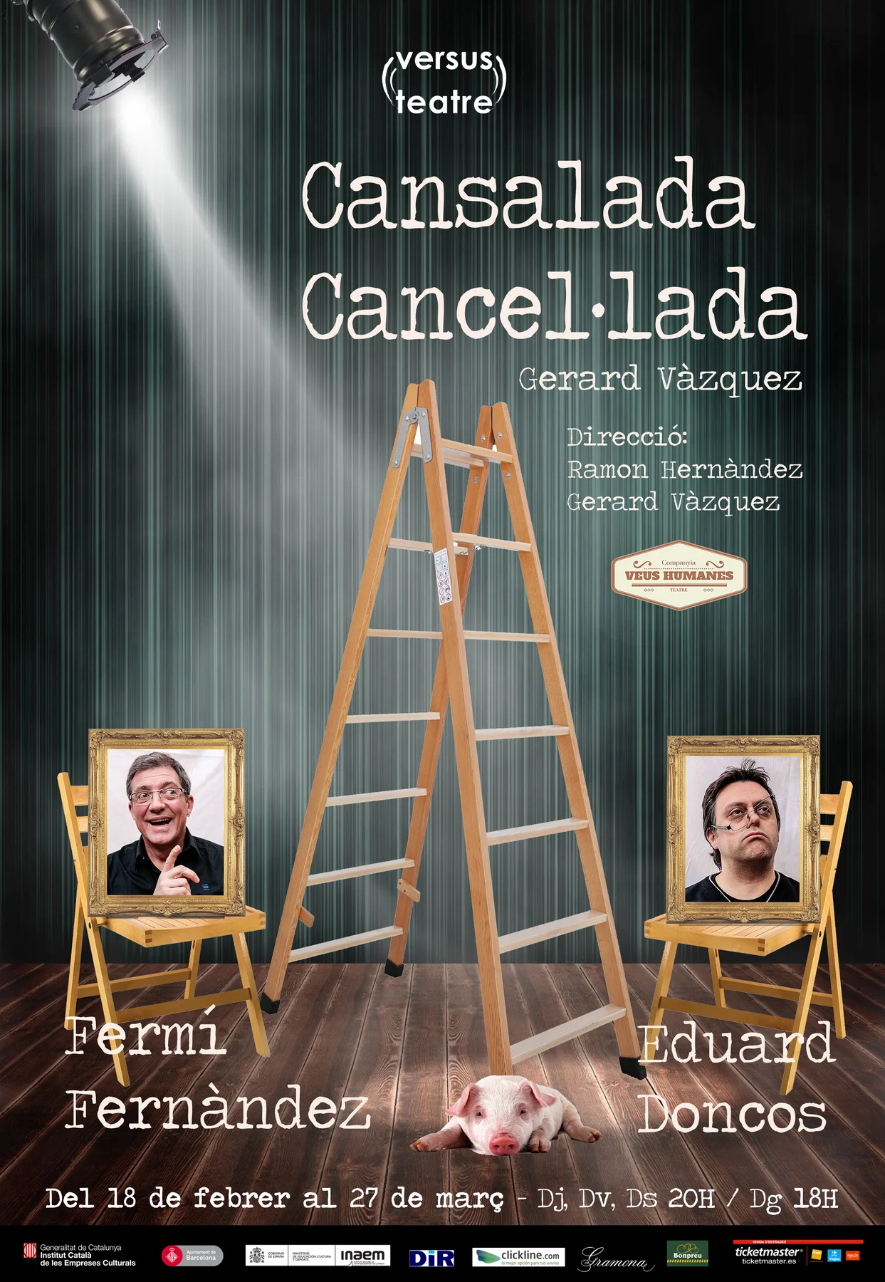 Cartell de Cansalada cancel·lada